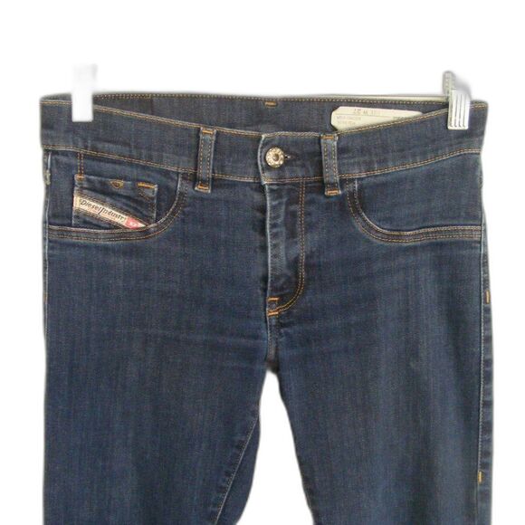 DIESEL Jeans, 27, LIVIER Jeggings, Skinny, Zipper fly, Back pockets, Blue - Picture 2 of 14